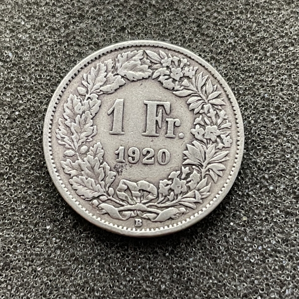 1 Franken Silber 1920
